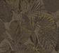 Livingwalls Famous Garden 393552 jungle-behang, bruin, zwart, goud, vliesbehang, 10,05 m x 0,53 m, Made in Germany