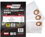 AWTools SXM1 Serie - Synthetische Stofzuigerzakken - Driewandige Microvezel - 5 Stuks