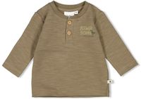 Feetje Longsleeve Olijf - Rawrsome