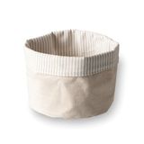 LACOR - 60090 broodtrommel, crèmekleurig, katoen, viscose, machinebestendig, opvouwbaar, multifunctioneel, omkeerbaar, stapelbaar, polyester, Ø 20 cm