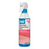 HG Spray voor ramen en spiegels, streepvrije raamreiniger, reinigingsmiddel dat snel en effectief vet en vuil van ramen en oppervlakken verwijdert, 3 x 500 ml (142050104)