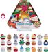 Jazwares Squishmallows Squish-a-longs Calendrier de l'Avent - 24 pièces.