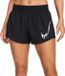 Nike One Swoosh Dri-Fit Sportshort dames Zwart XL/42