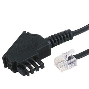 Hama TAE F Cable Universal, 15 m, Black