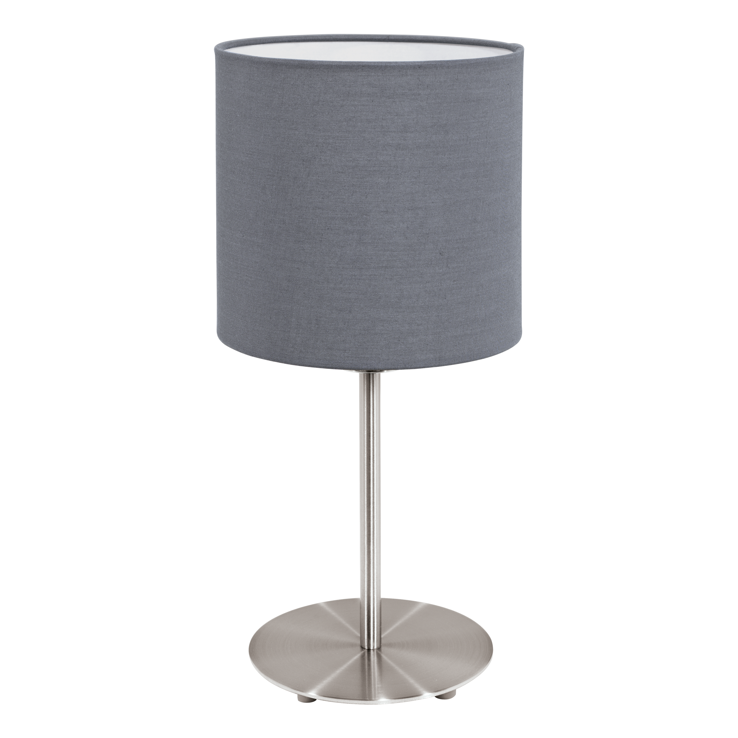 EGLO Pasteri Tafellamp - 40cm - Staal/Stof - E27 - 31596