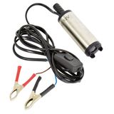 Carpoint 12V Dompelpomp – Vloeistofpomp – 3m Kabel – 16-18 mm Aansluiting – Voor Diesel, Olie & Water – Compact & Mobiel