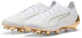 Puma Voetbalschoenen Ultra 6 Ultimate FG Mannen 40.5 Wit/Goud/Zwart