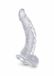 King Pipedream King Cock Dildo met Balzak - 19 cm - Transparant