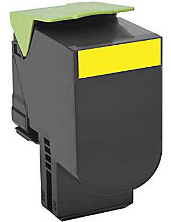 Lexmark 80C0X40 - Gele tonercartridge - Geschikt voor Lexmark CX410/510