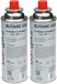Merkloos / Sans marque Aansteker Gas/Butaan Gasfles - 2x - 250 ml - Voor Kooktoestellen/Aanstekers