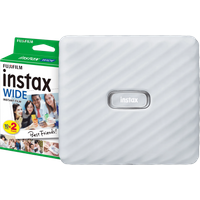 Fujicolor Benelux Fujifilm Instax Link WIDE Wit + Fujifilm Instax WIDE Film 2x10pk
