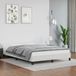 Maison Exclusive - Lit cadre avec tête de lit sans matelas Blanc 140x200 cm