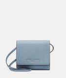 Liebeskind Berlin Leren portemonnee Sky Sheep Natural Wallet Blue Heaven Lichtblauw
