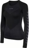 Hummel First Seamless LS Dames - Sporttruien - zwart - Vrouwen