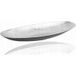 Westwings Plateau Ovale Décoratif En Argent 16x40x5cm