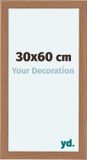 yd. Cadre photo 30x60 cm Noyer clair MDF Como