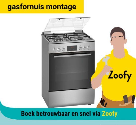 Gasfornuis installeren - Installatie door Zoofy
