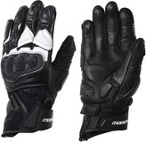 Modeka Evox Short Motorhandschoenen - Zwart/wit - Maat 9