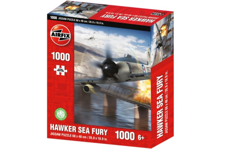 Kidicraft Hawker Sea Fury - Airfix Puzzel (1000 stukjes)