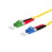 METZ CONNECT OpDAT glasvezelkabel, LC-D/LC-D APC OS2, 2 m
