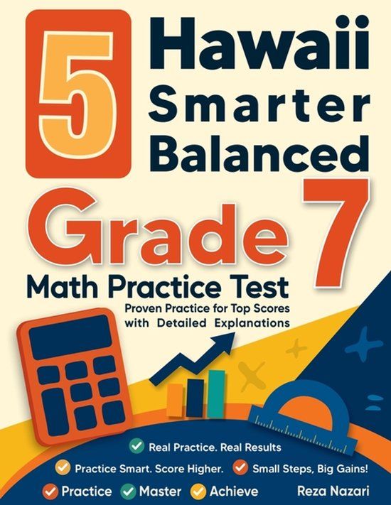 5 Effortless Math Education 5 Hawaii Smarter Balanced Grade 7 Math Practice Tests