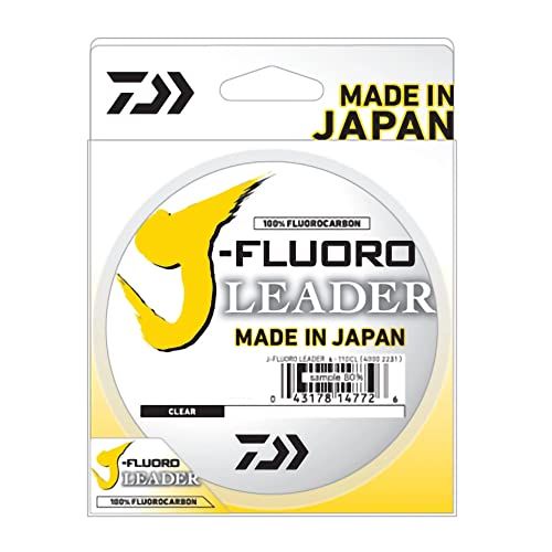 Daiwa J-Fluoro Fluorocarbon Leader - 15 lbs - 100 yds