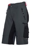 BP Supers-stretchshort 1863-620 Heren Werkbroek Katoen Anthrazit/Schwarz Maat 64