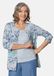 Goldner Set met bedrukte shirts Jersey set met glittersteentjes