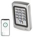 Icecat Prise connectée de porte avec code et lecteur RFID, étanche, convient aux portes et portails