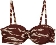 WE Fashion Dames bikini top met print