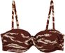 WE Fashion Dames bikini top met print