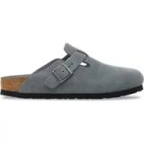 Birkenstock Sandales en cuir suédé Boston