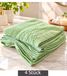 Lot de 4 serviettes en éponge 100 % coton à motifs, env. 50 × 100 cm, vert clair