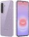 Techsuit Sparkle Skin Glitter Silicone Back Cover voor Samsung Galaxy A37 - Transparant