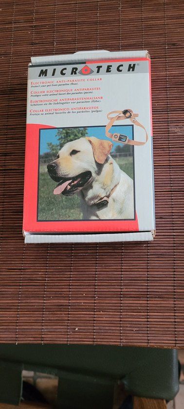 Microtech electronische vlooienband - XXL - Hond - Ultrageluid - 120 g