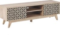 Beliani PRESCOT TV-meubel - Lichte houtkleur - MDF - 140 cm