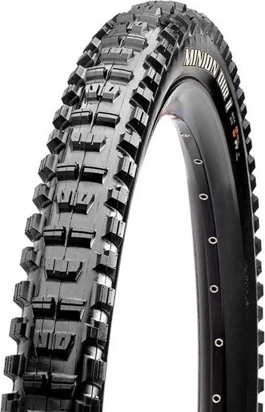 Maxxis Minion DHR II 3CG/DD/TR 120 TPI Tubeless 27.5" x 2.40 MTB Band Zwart
