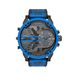 Diesel Mr. Daddy 2.0 Chronograaf Blauw Nylon en Siliconen Horloge