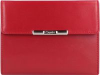 Esquire Helena Portemonnee RFID Leer 14 cm - Dames - Horizontaal - Rood