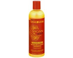 Creme of nature - Argan Oil- Sulfate-Free Moisture & Shine - Shampoo-Krullend Haar- 355 ml