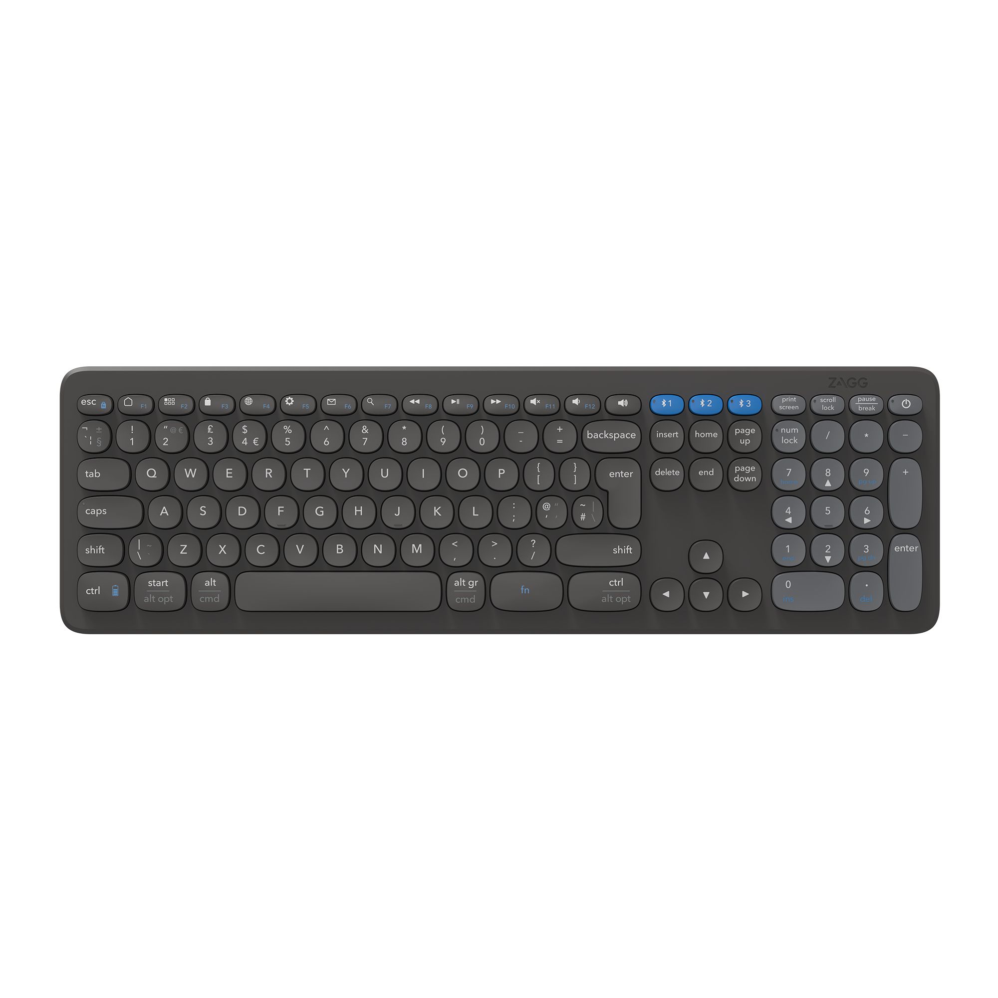 ZAGG Pro Keyboard Bluetooth QWERTY Engels Zwart