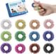 OEM Nova Market Acupressuur ringen set van 12 vinger massage ringen stress relief fidget ringen voor ontspanning en doorbloeding 27 mm Metaal Verschillende kleuren