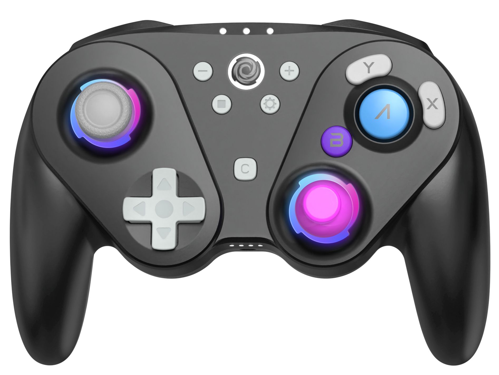 Oniverse ONICTR3-SWI2-PRPL Zwart Bluetooth/RF/USB Gamepad Analoog/digitaal Android, GameCube, Nintendo Switch, Nintendo Switch 2, Nintendo Switch Lite, Nintendo Switch OLED, PC, Wii, iOS