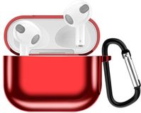By Qubix Qubix AirPods 3 hoesje - TPU - Electroplating series - Rood
