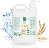 Menforsan Puppy Shampoo met Tarwekiem Stimuleert de vachtgroei Niet irriterend Met natuurlijk collageen Geurvrij 5 liter