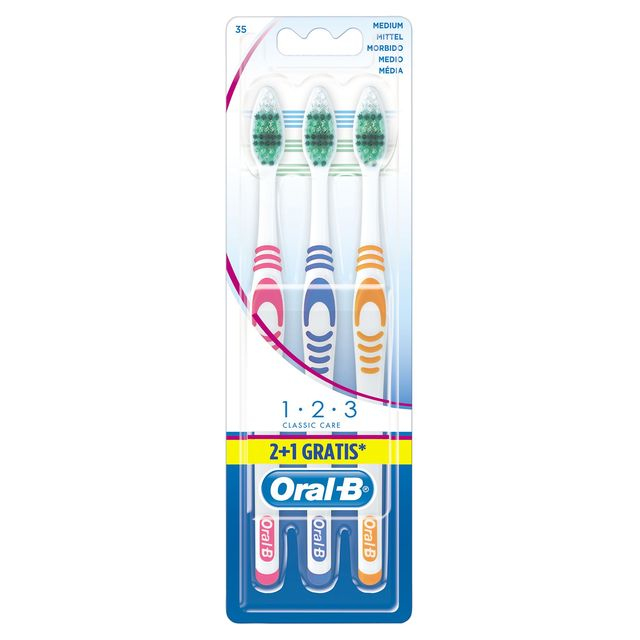 Oral-B 3014260818388 wit, blauw, oranje, roze