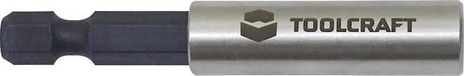 TOOLCRAFT TO-6918741 Bithouder 6,3 mm (1/4) met magneet 60 mm