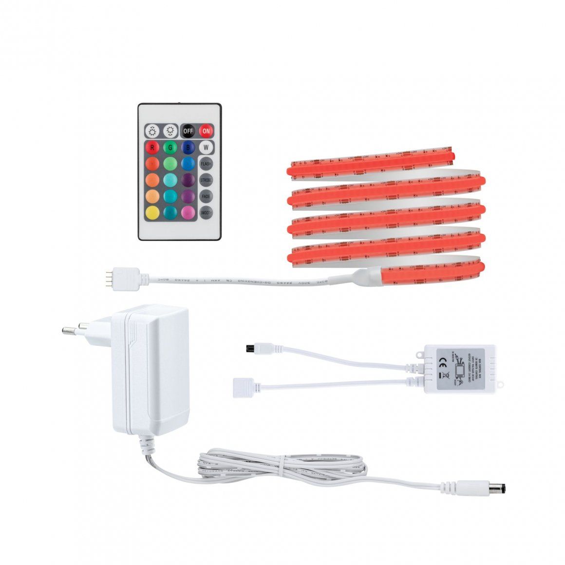 Paulmann 78863 LED Strip - Kleurwisseling - 495 Lumen - Wit