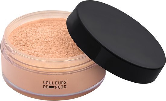 Couleurs de noir - HA Loose Tinted Powder - 002 Naturel - Met Squalaan