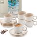 SÄNGER Espressotassenset 12-teilig Rio, 12-teilig, Steingut, Rio Creme, 80 ml, VALUE COLLECTION